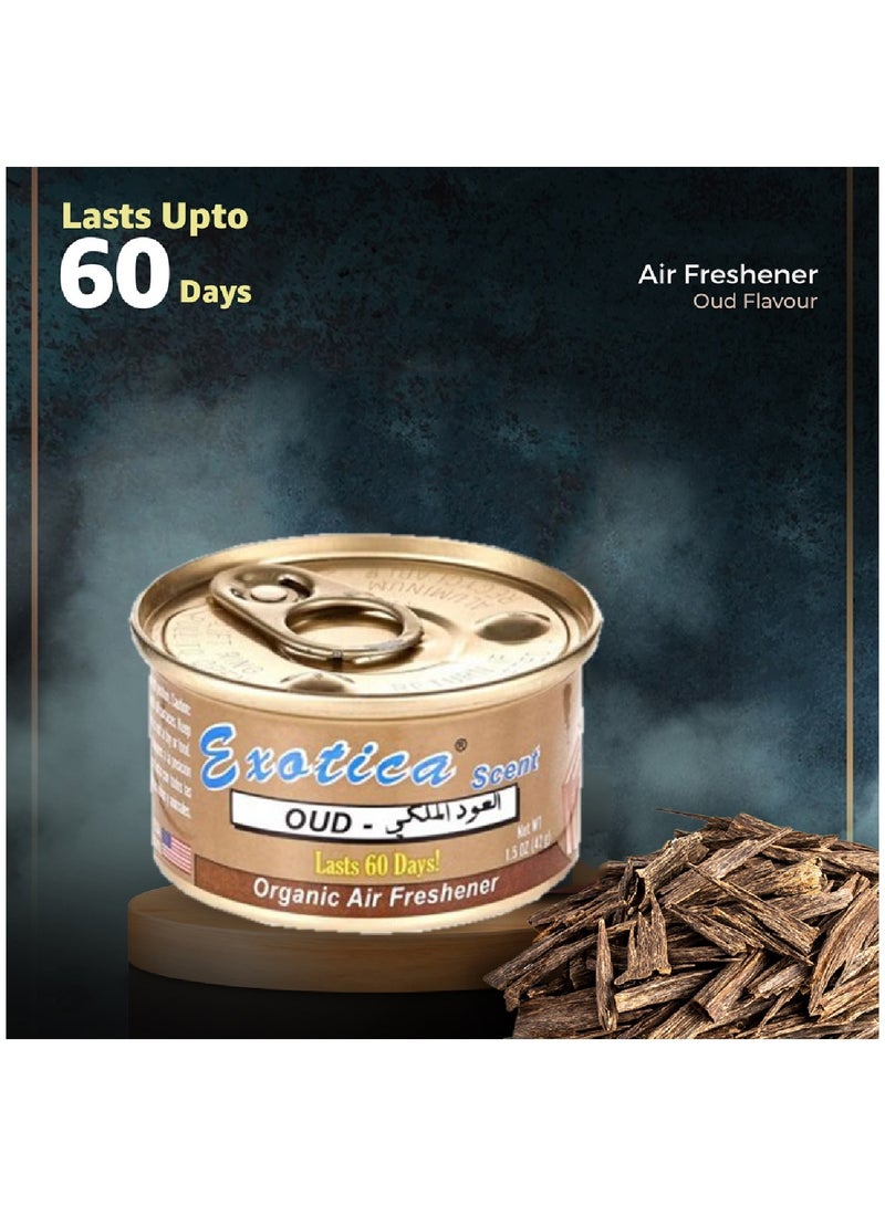 EXOTICA مجموعة معطرات هواء السيارة - عود عبوة من 3 - Image 4